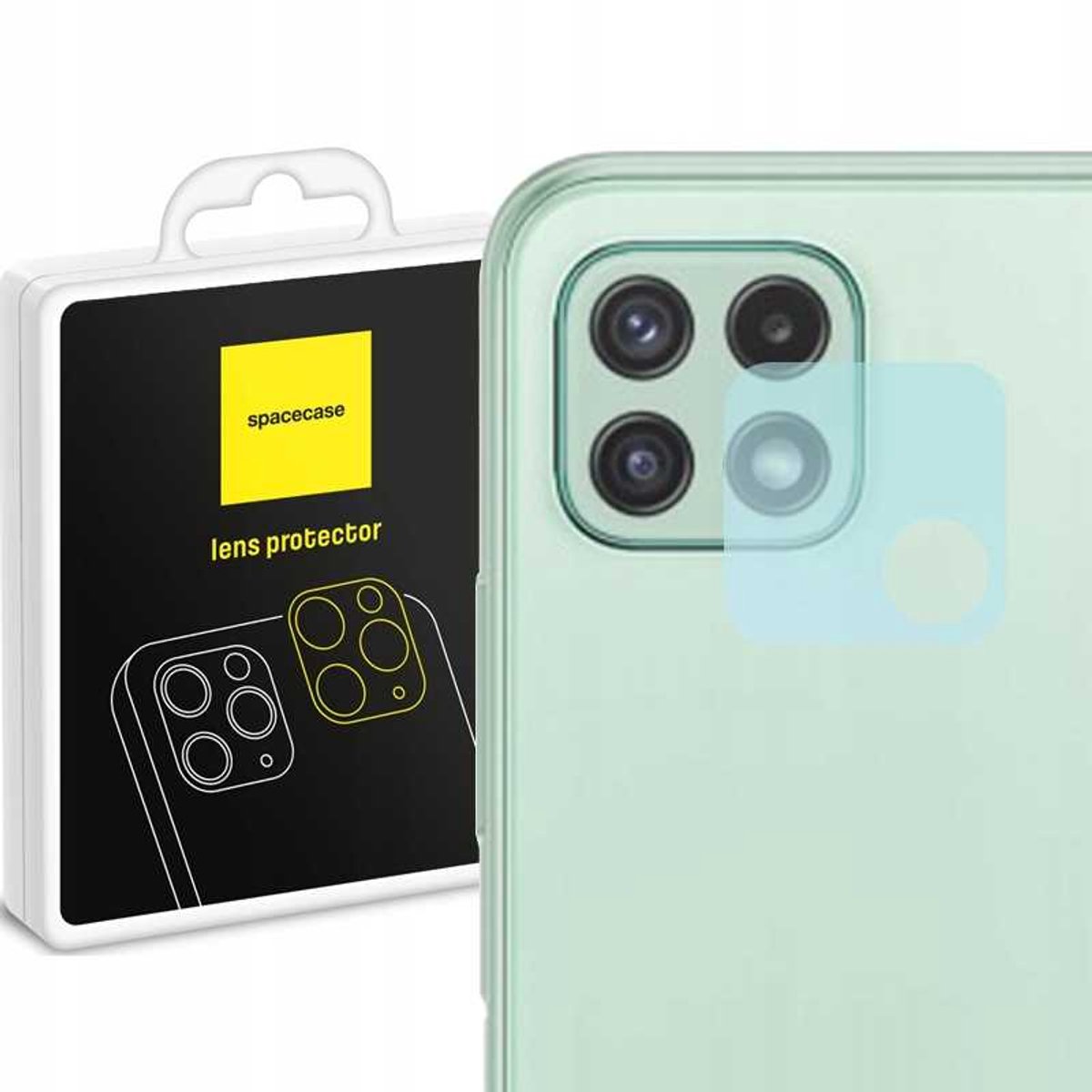 Spacecase Cameraglas Van Gehard Glas Voor Samsung Galaxy A22 5G