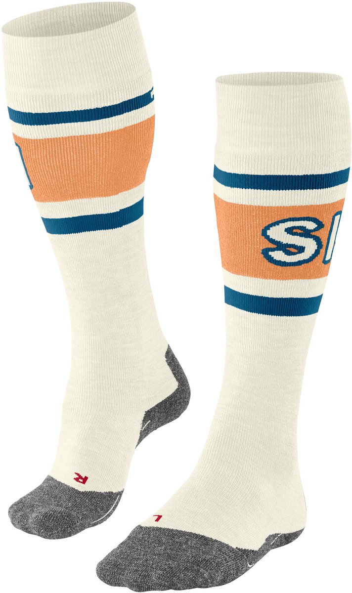 FALKE SK2 Intermediate warm dik Wol Functioneel Materiaal skisokken dames Wit