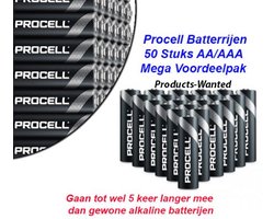 Procell 50 X AA Batterijen - Mega Voordeelpak -