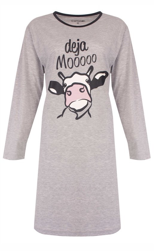 Yukiuiny Nachthemd voor heren, katoenen pyjama met lange mouwen, korte mouwen, pyjama-bovenstuk, lang T-shirt, ronde hals met knopen, huiskleding