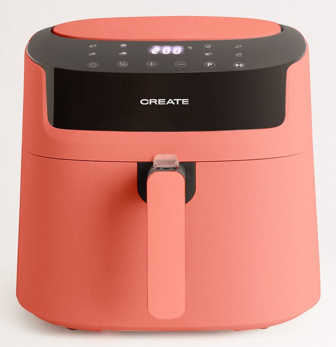 CREATE- Airfryer Pro 6,5L Terracotta 1800W met Dubbele Lade