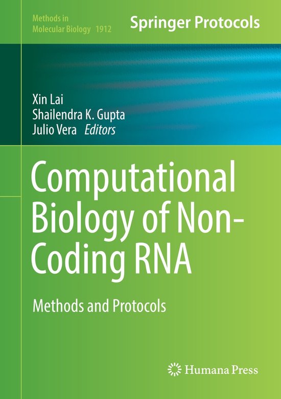 Methods in Molecular Biology- Computational Biology of Non-Coding RNA ...