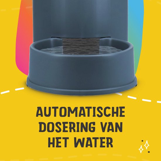 Excellent Pets Automatische Drinkbak 3.8 L - Waterdispenser - BPA-vrij - Anti-slip voetjes - Waterbak - Voor Hond en Kat - Water Tower