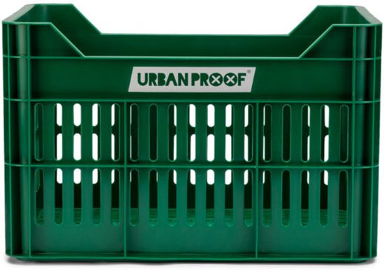 Fiets Gerecyclede fietskrat Urban Proof Click 30 liter - Retro Groen van Urban Proof — afbeelding 4