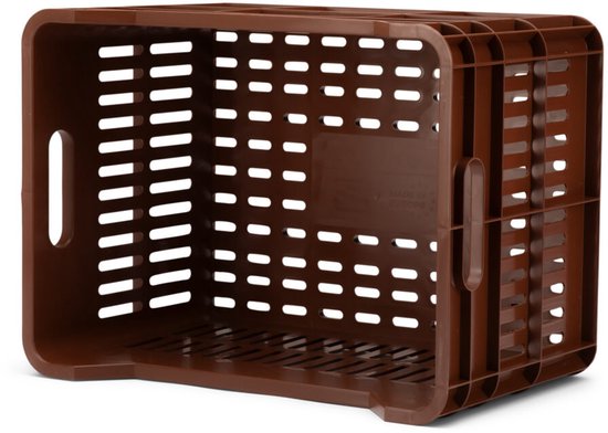 Urban Proof fietskrat 30L deep brown Recycled 40x30x25cm van Urban Proof — afbeelding 4