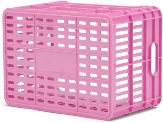 Urban Proof fietskrat 15L bright pink Recycled 30x22x19cm van Urban Proof — afbeelding 3