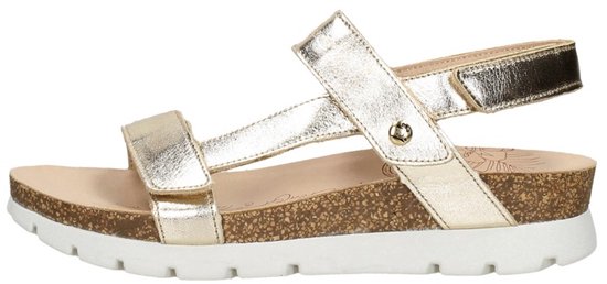 Sandales Panama Jack Selam Shine dorées - Taille 40
