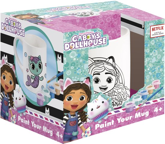 Totum Gabby's Poppenhuis mok beschilderen