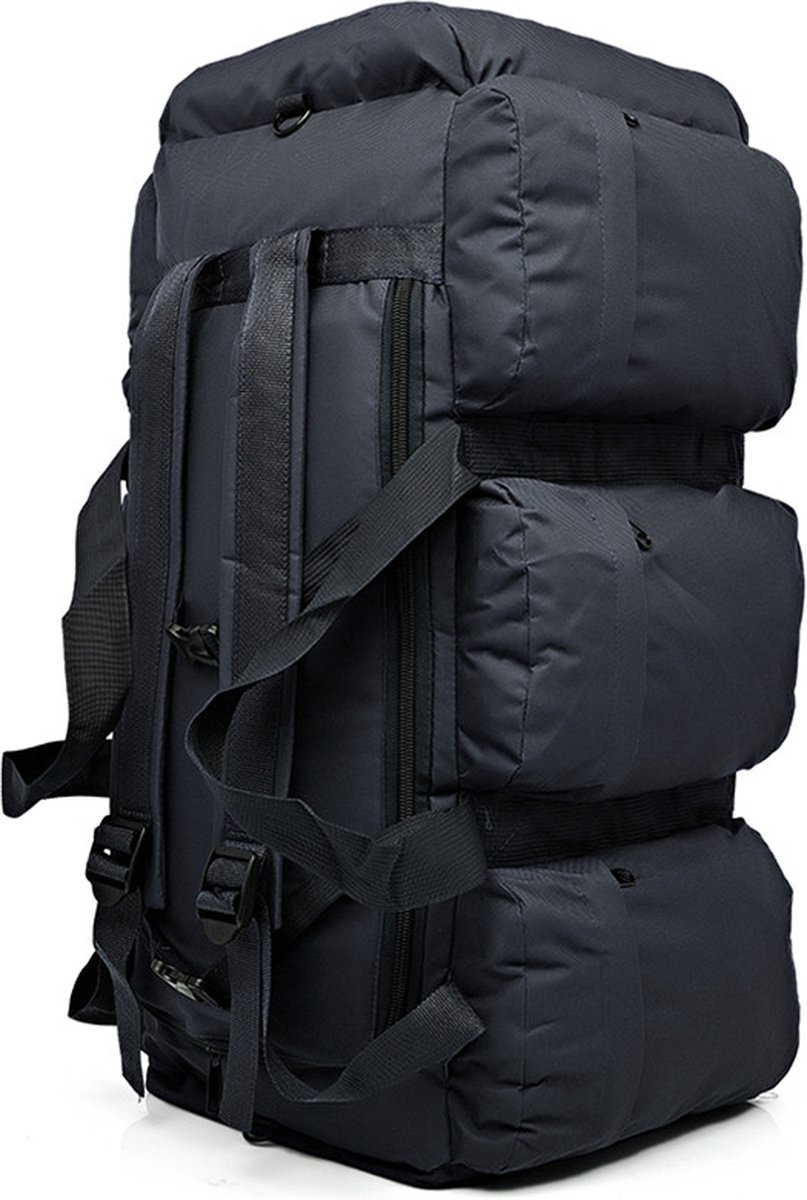 Backpacks - 100L - Sterke Backpack - Rugtas - Rugzak - Waterdicht - Reistas - Camping tas - Outdoor - Trekking - Zwart