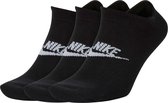 3 paar Nike sneakersokken no show sokken zwart/wit SK0111