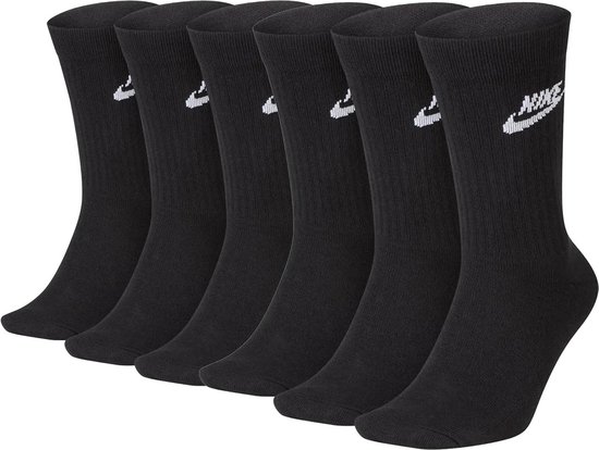 nike black trainer socks mens