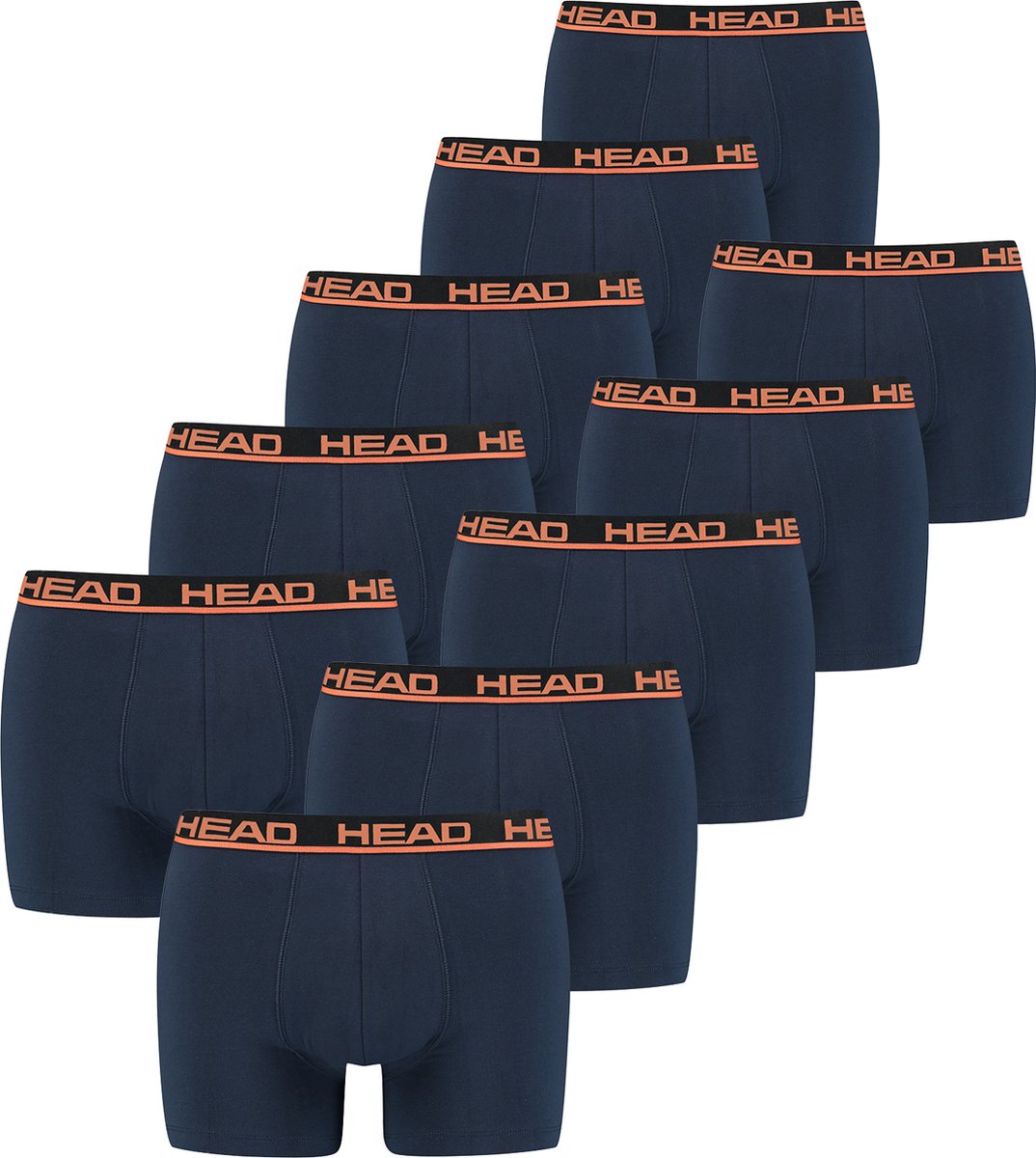 BOXERS Set van 10 HEAD Basic Boxers Boxershorts voor heren