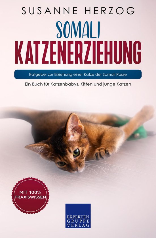 Somali Katzenerziehung - Ratgeber zur Erziehung einer Katze  ... - cover
