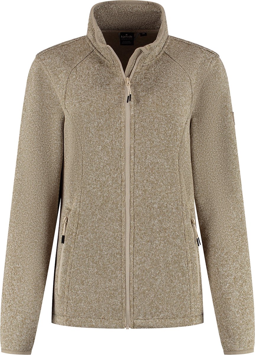 Kjelvik Outdoorvest Juul Zand Geel