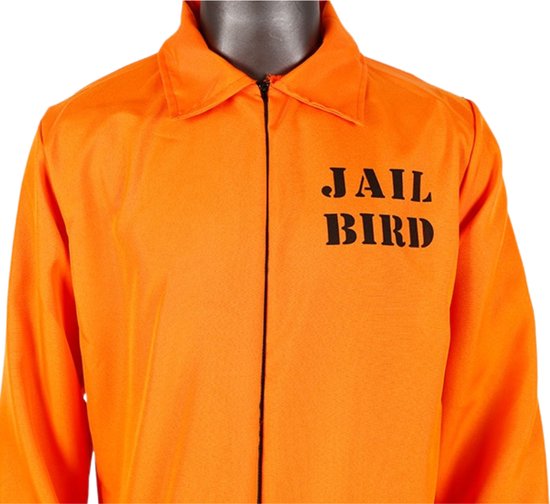 Joya Kids® Costume Pénal Adultes | Salopette Oranje | Déguisement de prisonnier | Déguisements | Costume de carnaval | Unisexe | Taille XL