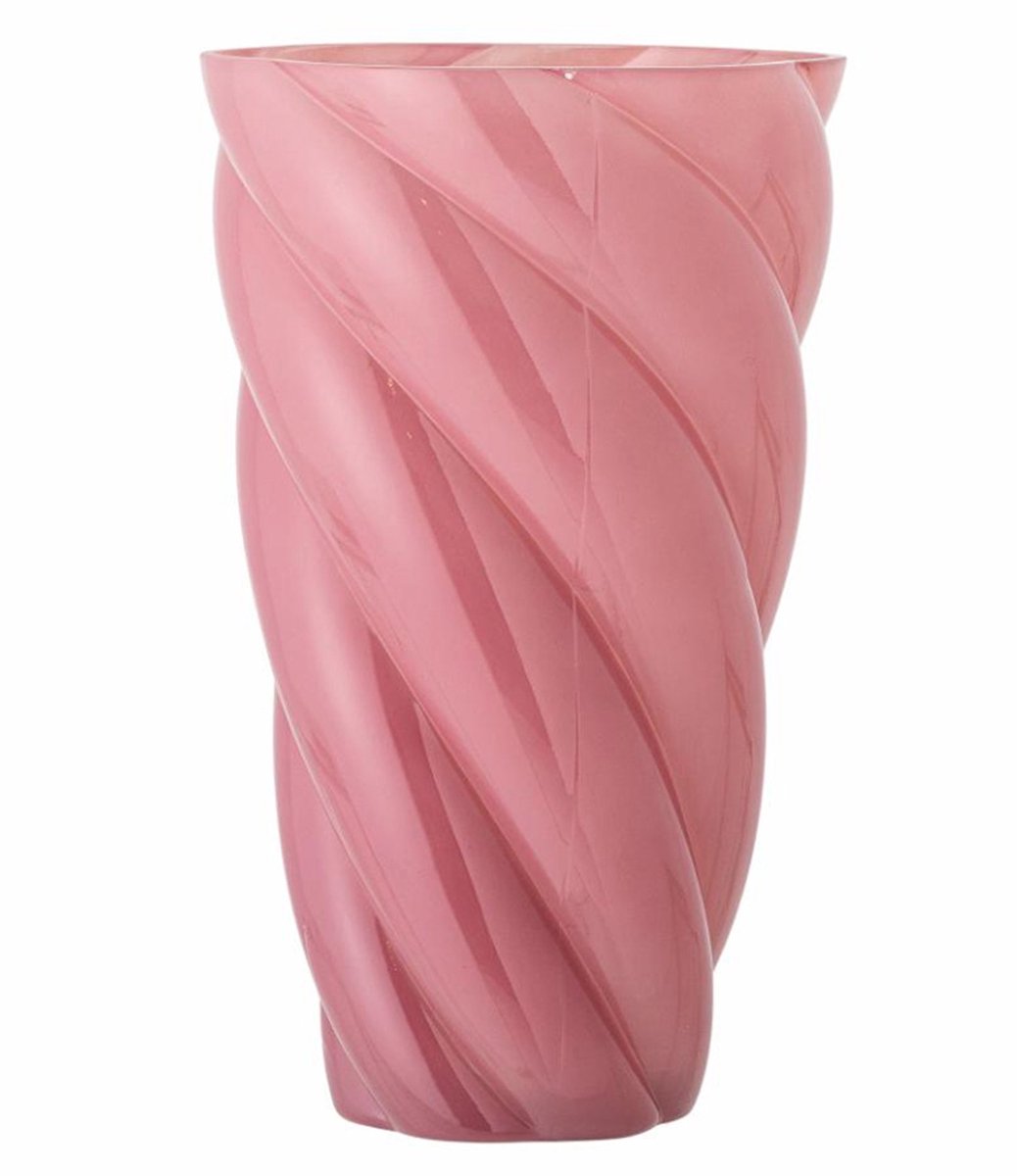 Vaas glas rose Callo – 17 x 29 x 17 cm