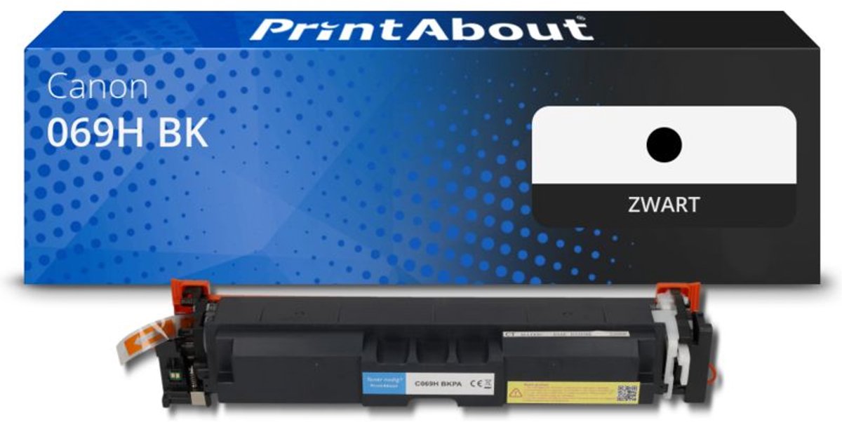 PrintAbout Huismerk Canon 069H BK Toner Zwart Hoge capaciteit