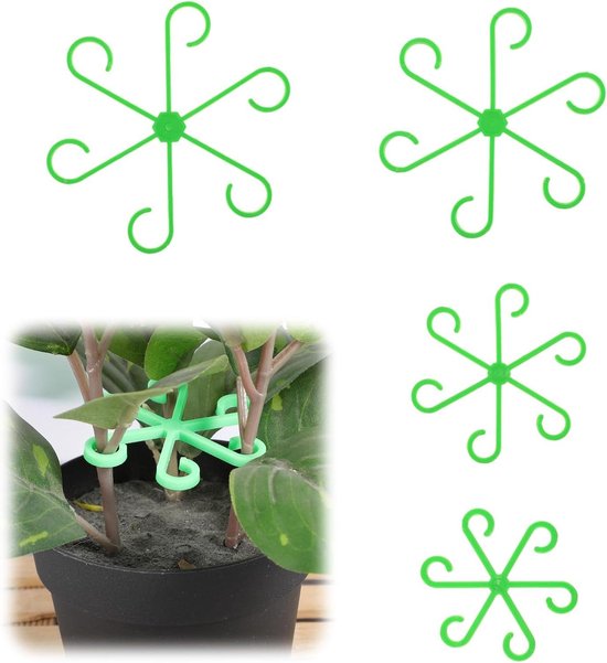Orchideeënclips Klimplanten Ondersteuning Tuin Klemmen Set Tyqour Plantenklemmen Set - 40 Stuks Orchideeënclips Voor Ondersteuning Van Klimplanten En Wijnstokken Tuin Clips