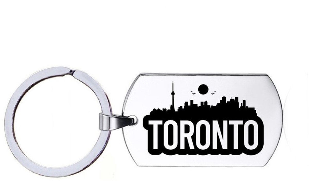 Sleutelhanger | RVS | Skyline | Toronto
