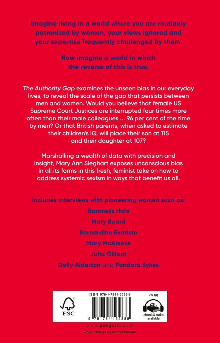 The Authority Gap - back cover