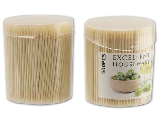 Excellent Houseware - Cocktail Sticks 1000 PCS - Tandenstoker
