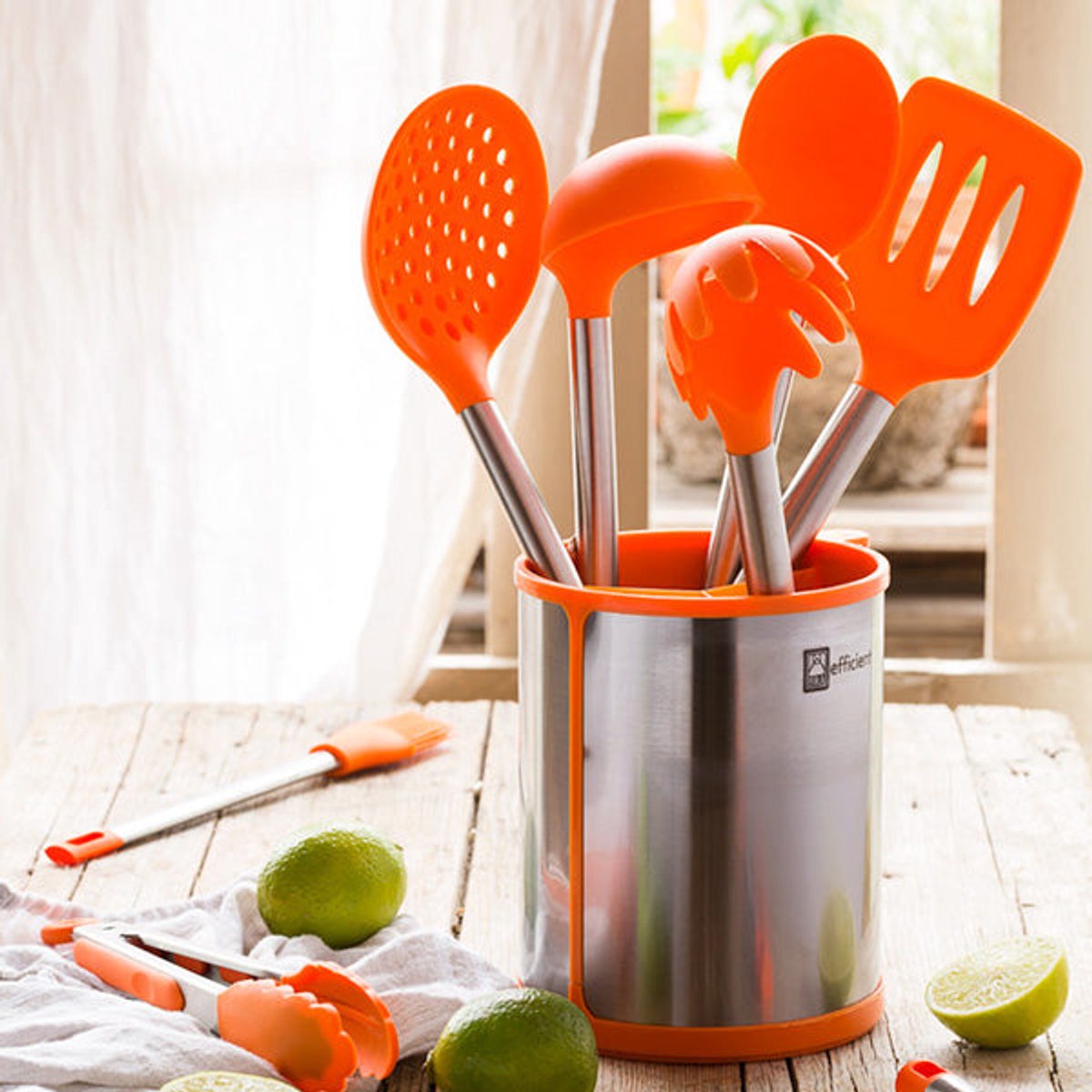 Set Keukengerei BRA A195011 Oranje (6 pcs)