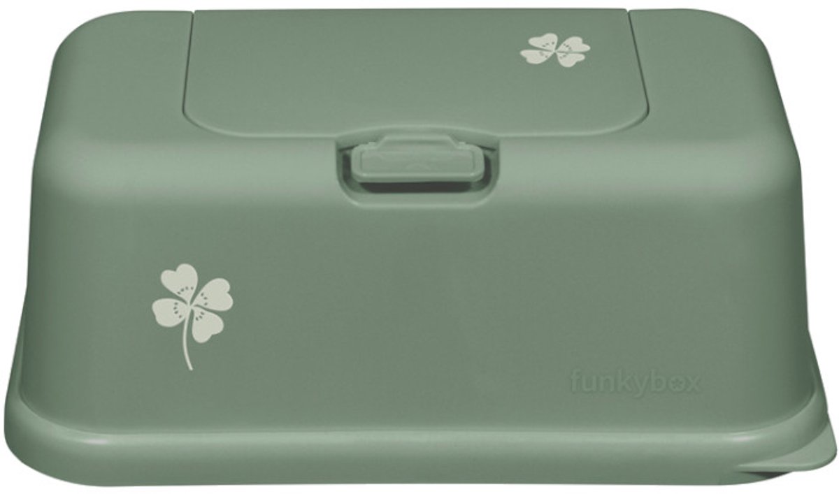 Funky Box One Clover Easy Wipe Green