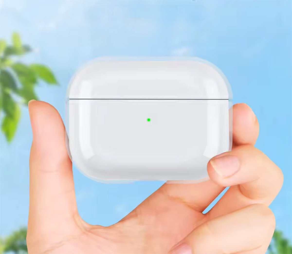 CHPN - Hoesje geschikt voor AirPods Pro - Transparante case voor AirPods - 1 Stuk - Geschikt voor Airpods Pro - Hard Case - Transparant - Bescherming van Oordopjes - Hardcase Cover voor Airpods Pro