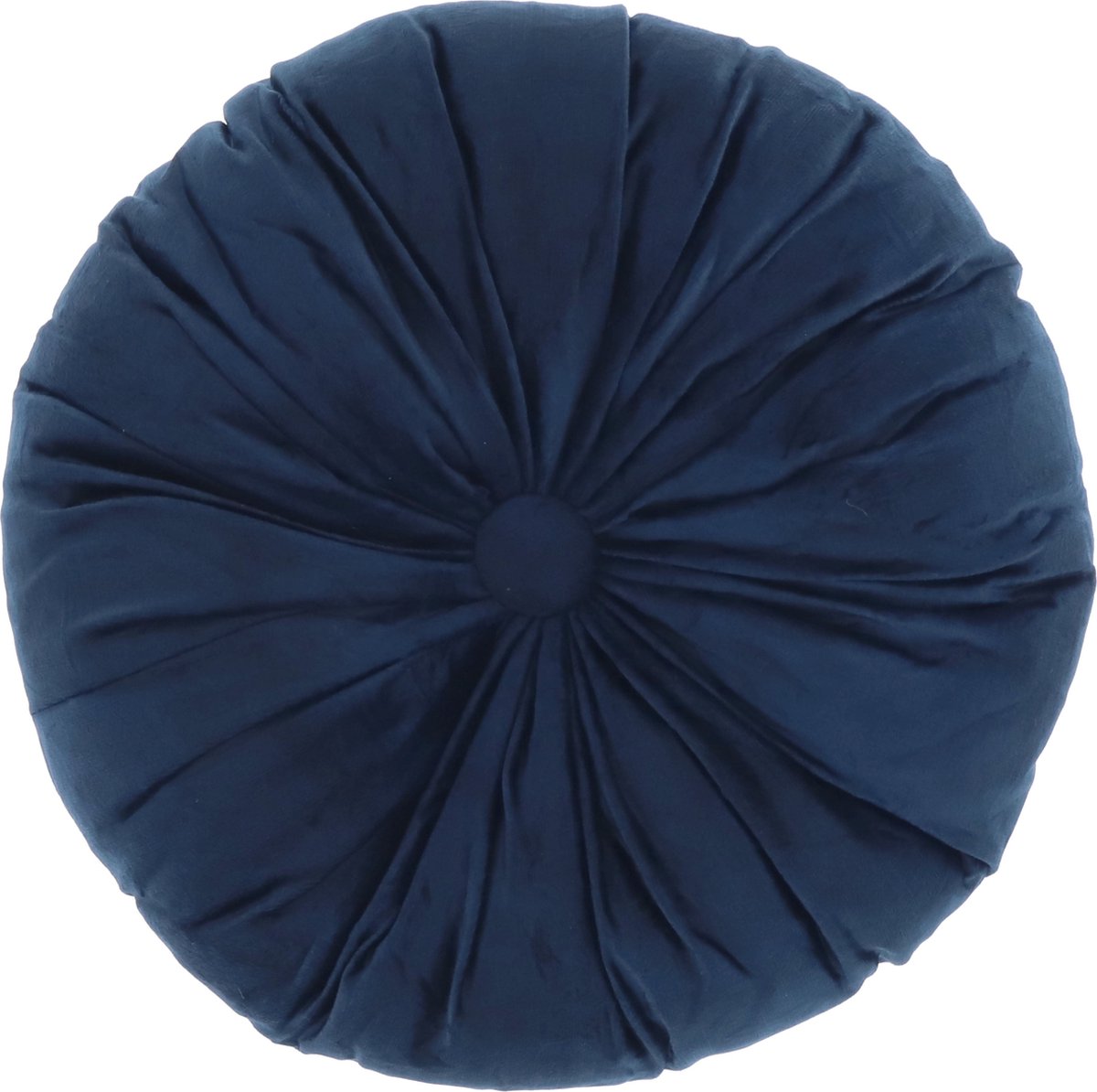 BASICS - Sierkussen - 40 cm rond - Effen kleur - Luxe uitstraling