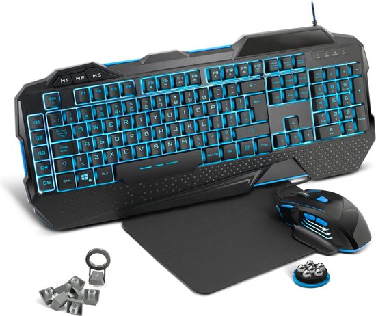 DailySupplies® Mechanical Keyboard - Mechanisch Toetsenbord Gaming - Zwart