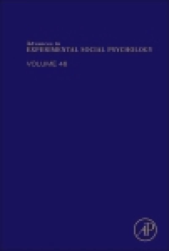 Advances in Experimental Social Psychology - cover