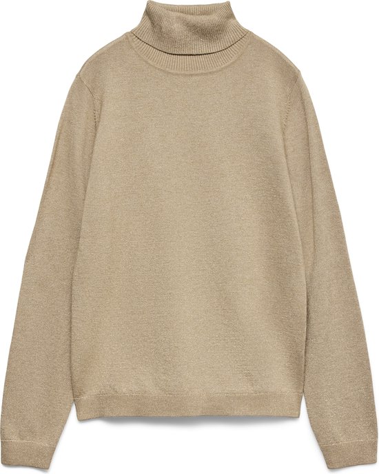 VERO MODA - VMHAPPYGLITTER LS ROLLNECK PULLOVER BOO - Dames - Gebreide truien