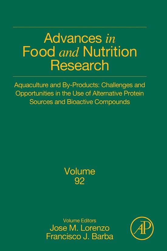 Advances in Food and Nutrition Research 92 - Aquaculture and ... - cover
