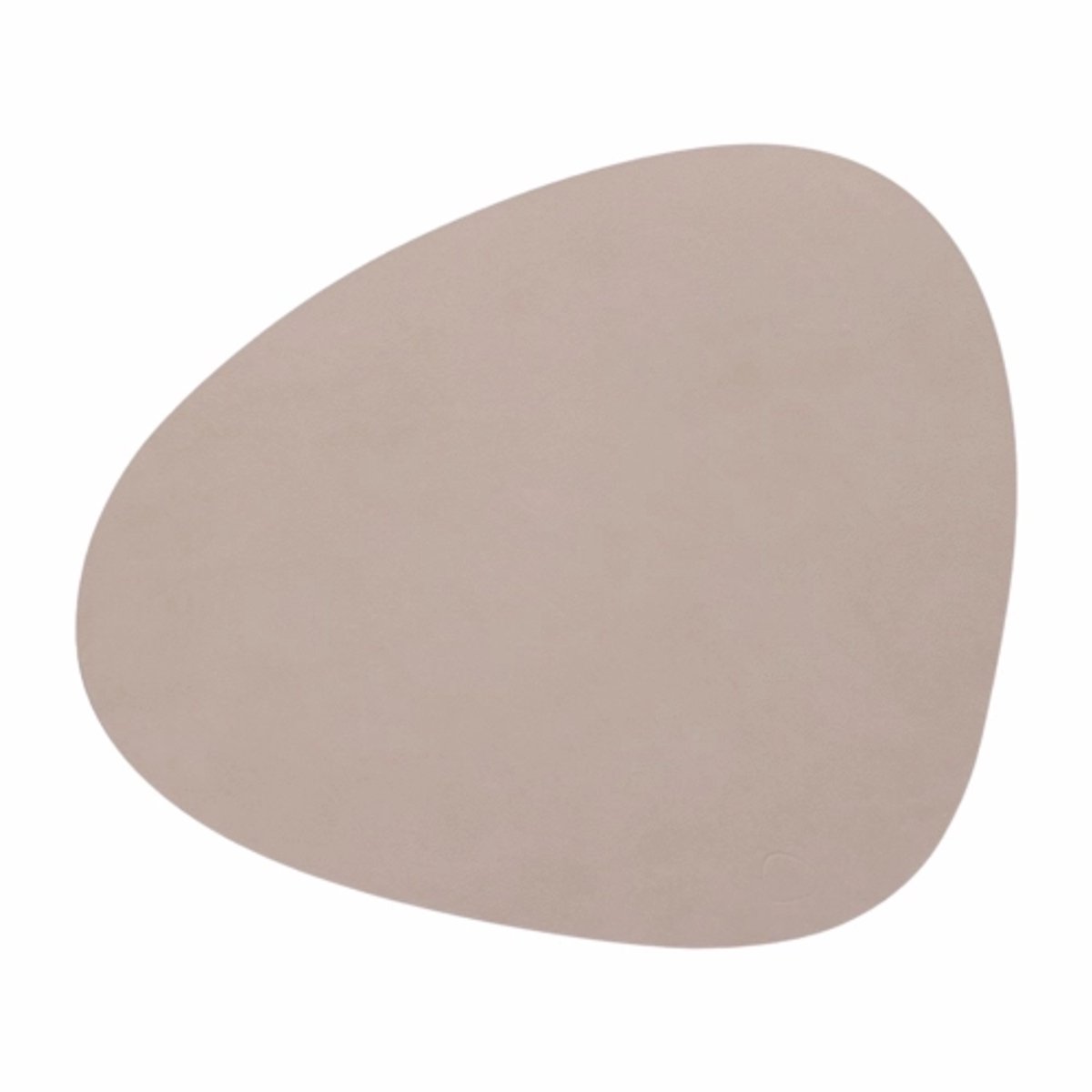Placemat Lind DNA Curve L Nupo Clay Brown (Set van 4)-37 x 44 cm
