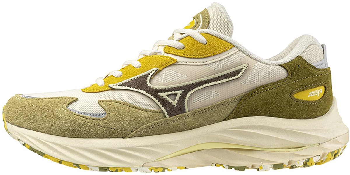 Mizuno Sneakers groen - geel - crème