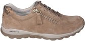 Gabor rollingsoft sensitive 86.968.33 - dames rollende wandelsneaker - Beige - maat 42.5 (EU) 8.5 (UK)