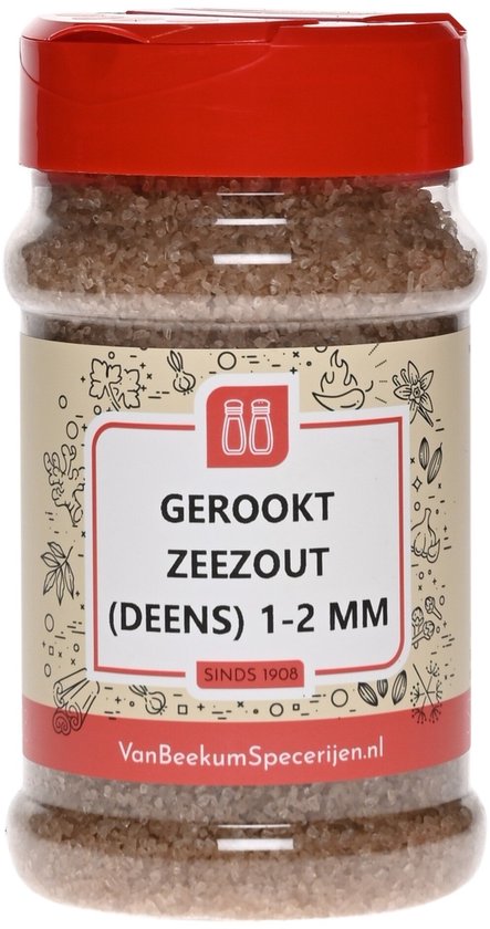 Sel de mer fumé (danois) | Spreader 330 grammes | Van Beekum Specerijen