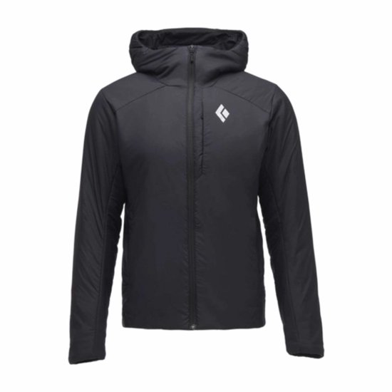 Veste à capuche extensible légère Black Diamond pour homme, noire, taille S, S