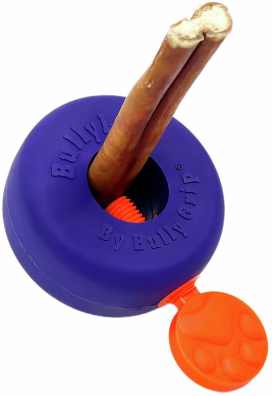 Porte-bâton Bully Grip avec verrou - Jouets pour chiens - Violet, grand