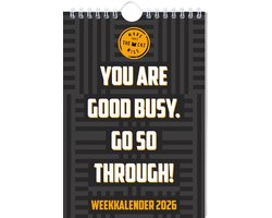 Make that the cat wise weekkalender- 2026