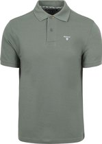 Barbour Tartan Pique Polo Vintage Groen - Maat M - Heren