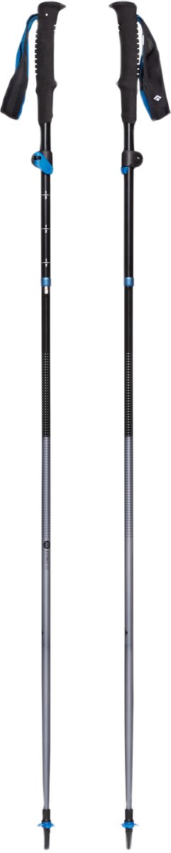 Black Diamond Distance FLZ 140 Wandelstok - Wandelstokken - Pewter