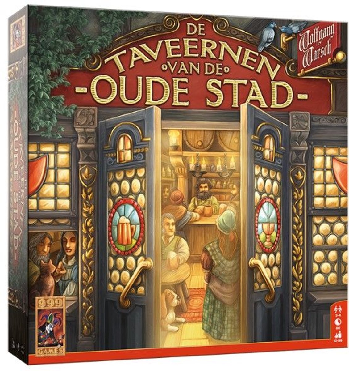 999 Games - De Taveernen van de Oude Stad - Bordspel - Gezelschapsspel — afbeelding 6