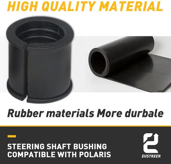 Boccola Albero Sterzo Per Polaris - Ricambio 0450499, 2 Pezzi In Gomma - Foto 10