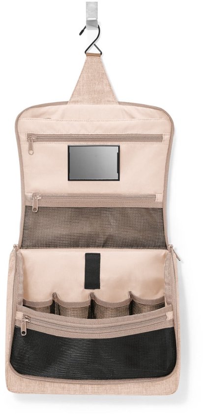 Reisenthel Toiletbag XL Toilettas Ophangen - 4L - Twist Coffee Beige