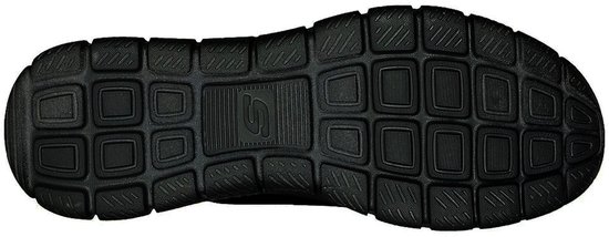 Skechers Track-Broader 232698- BBK, Homme, Zwart, Baskets pour femmes, Chaussures de sport, taille: 46