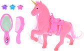 Toi-toys Speelset Dream Horse Eenhoorn 16 Cm Roze