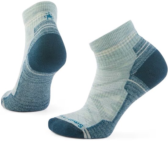 Smartwool Dames Wandelsokken Quarter Light Cushion Frosty Green