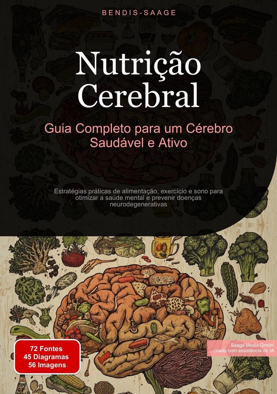 Nutrição Cerebral: Guia Completo para um Cérebro Saudáve ... - cover