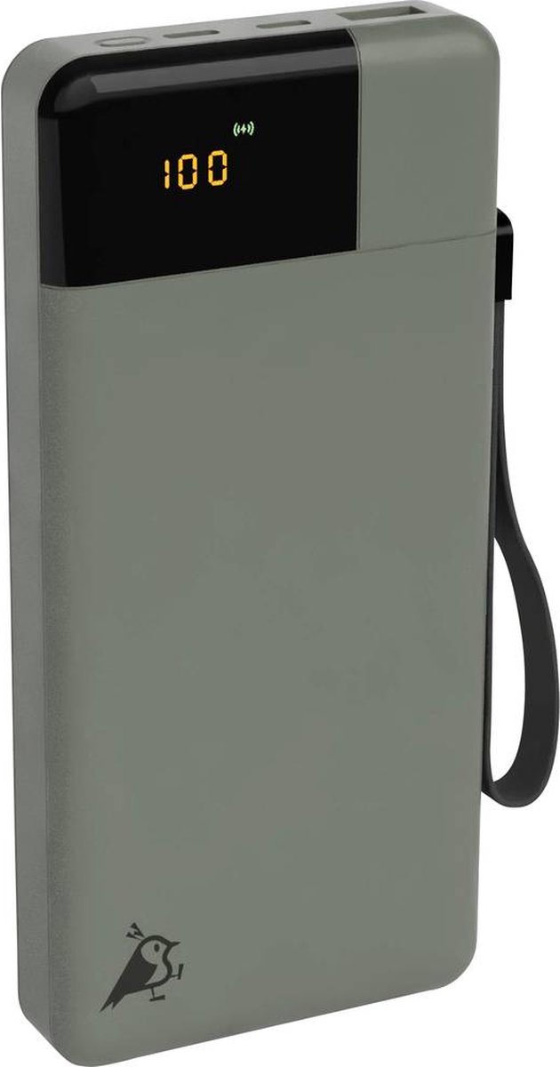 Aqiila Powerbird B20 Powerbank 20.000 mAh 20W mosgroen